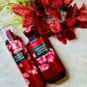 Japanese Cherry Blossom Body Mist and Lotion Set